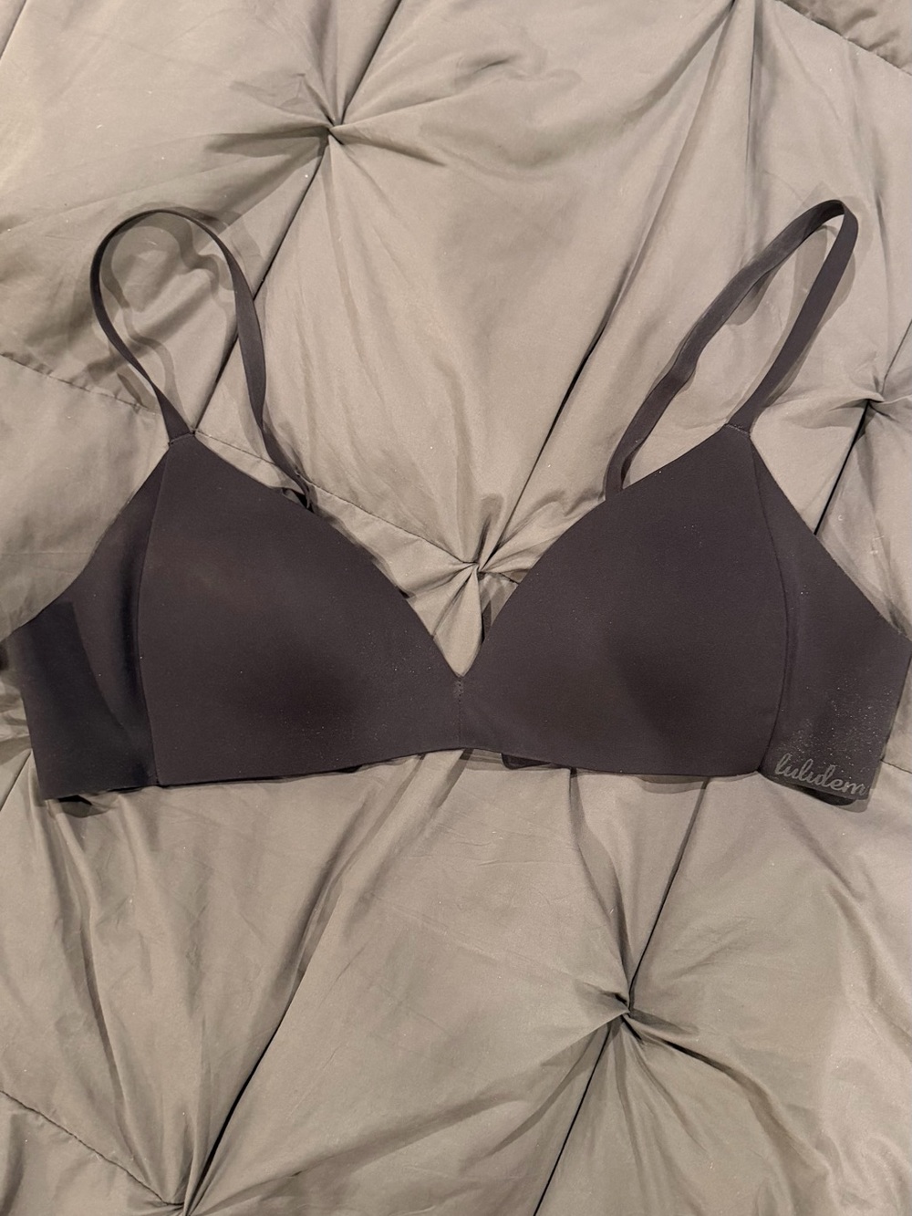 Lululemon athletica Black Wireless Triangle 36A (fits 34B)